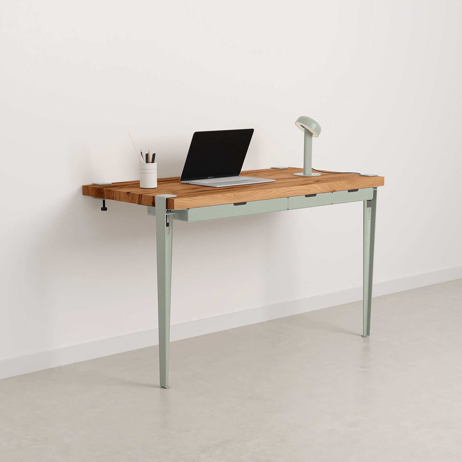 Scrivania a parete TIPTOE 120x60cm - legno antico riciclato