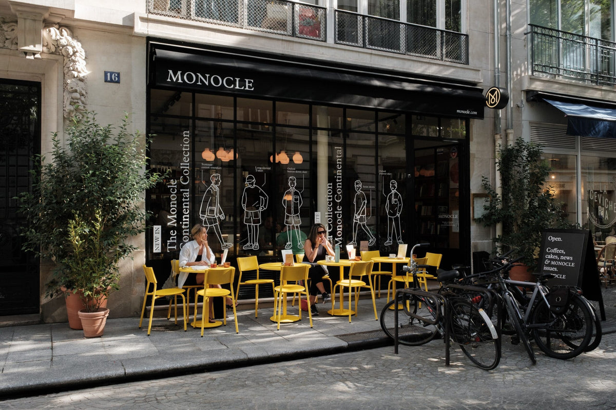 Tiptoe au café Monocle