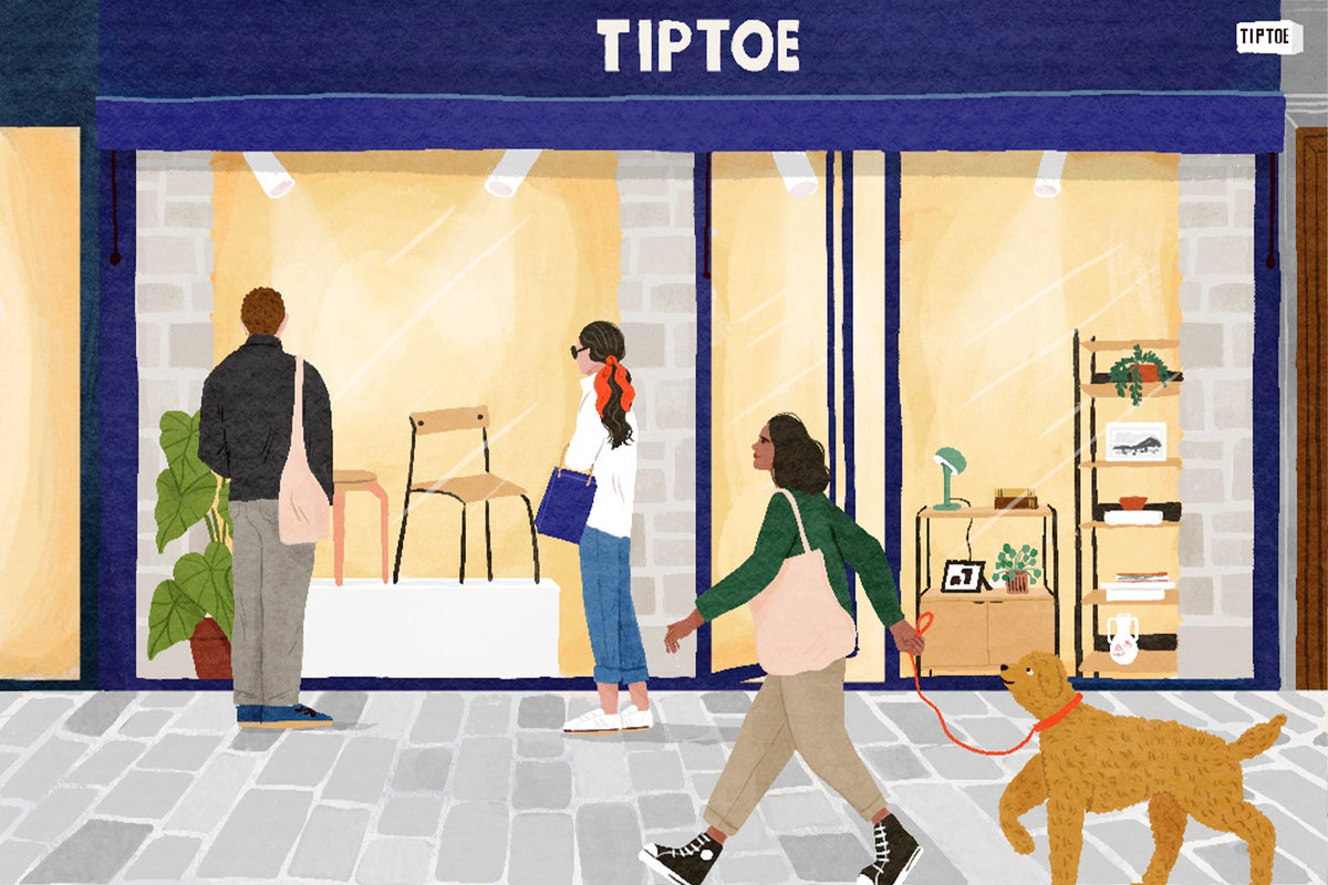 Tiptoe by Maja Tomljanovic