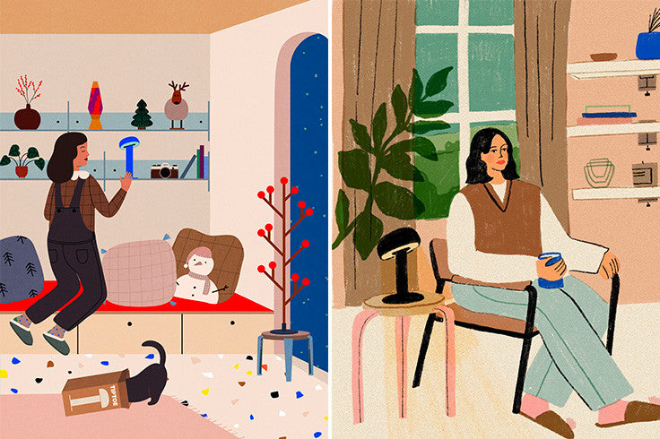 L’esprit des fêtes illustré