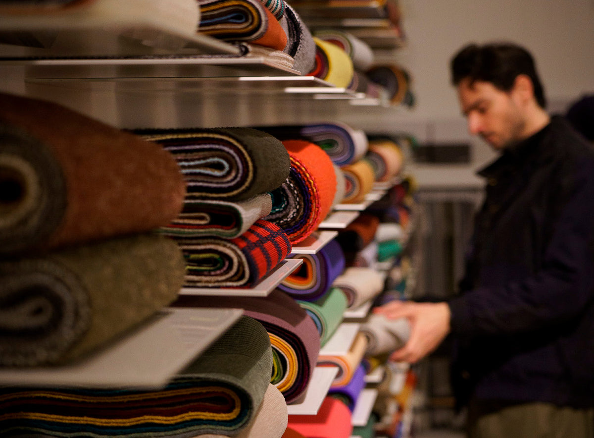 Vernissageavond in de showroom van Kvadrat