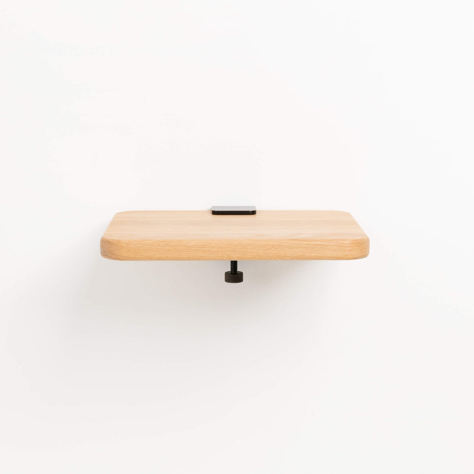 BRACKET bedside table - solid oak