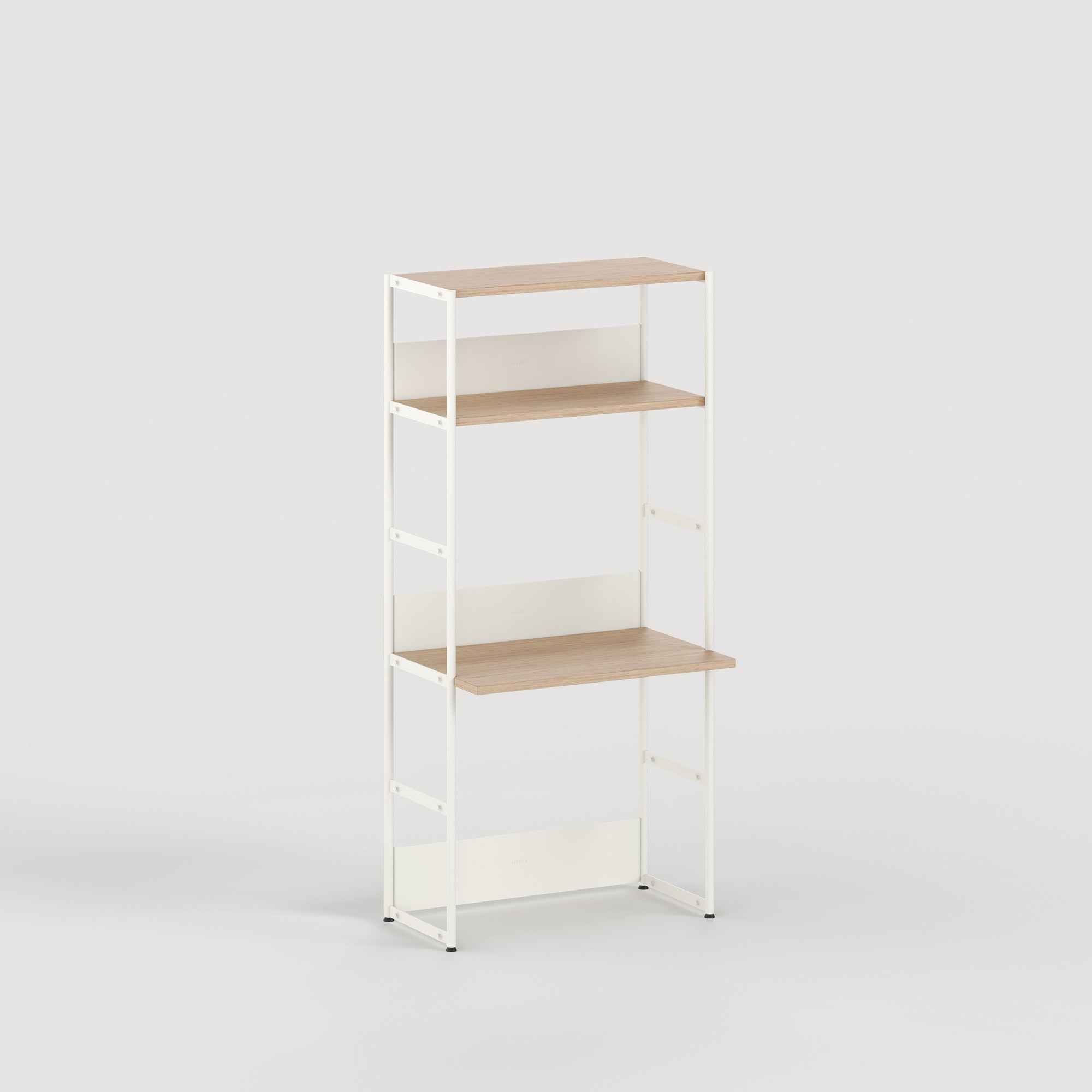Bureaurek UNIT - H180 à 215 x L84cm - eco-gecertificeerd hout
