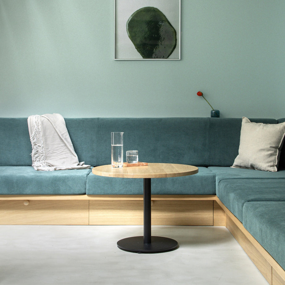 Couchtisch MOKA - massive Eiche