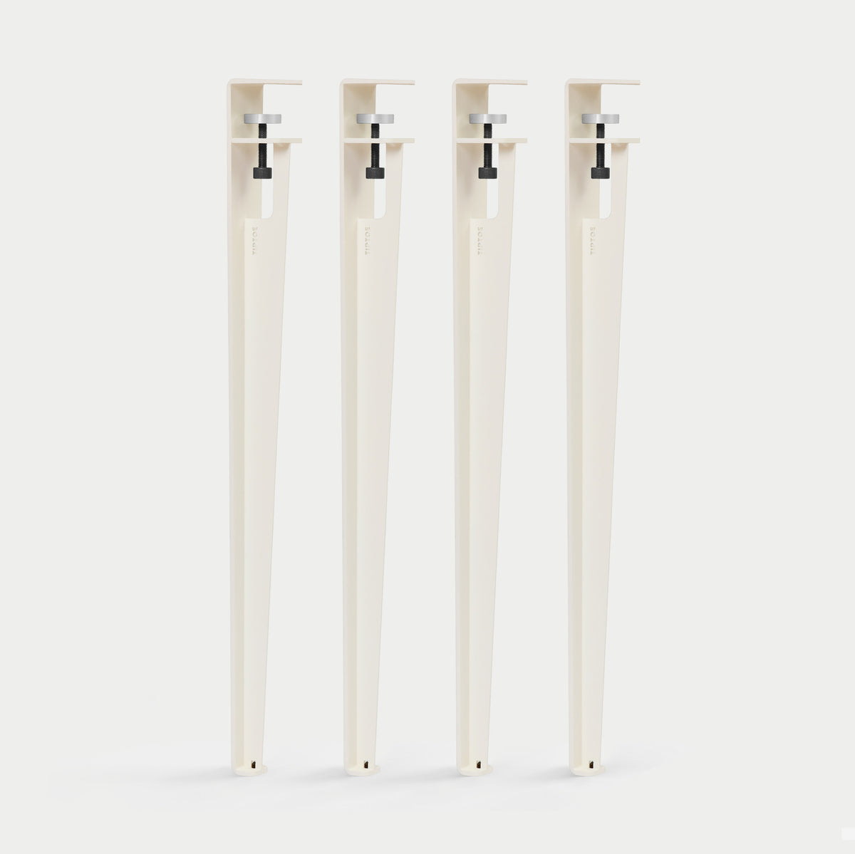 Set of 4 table legs - 75cm