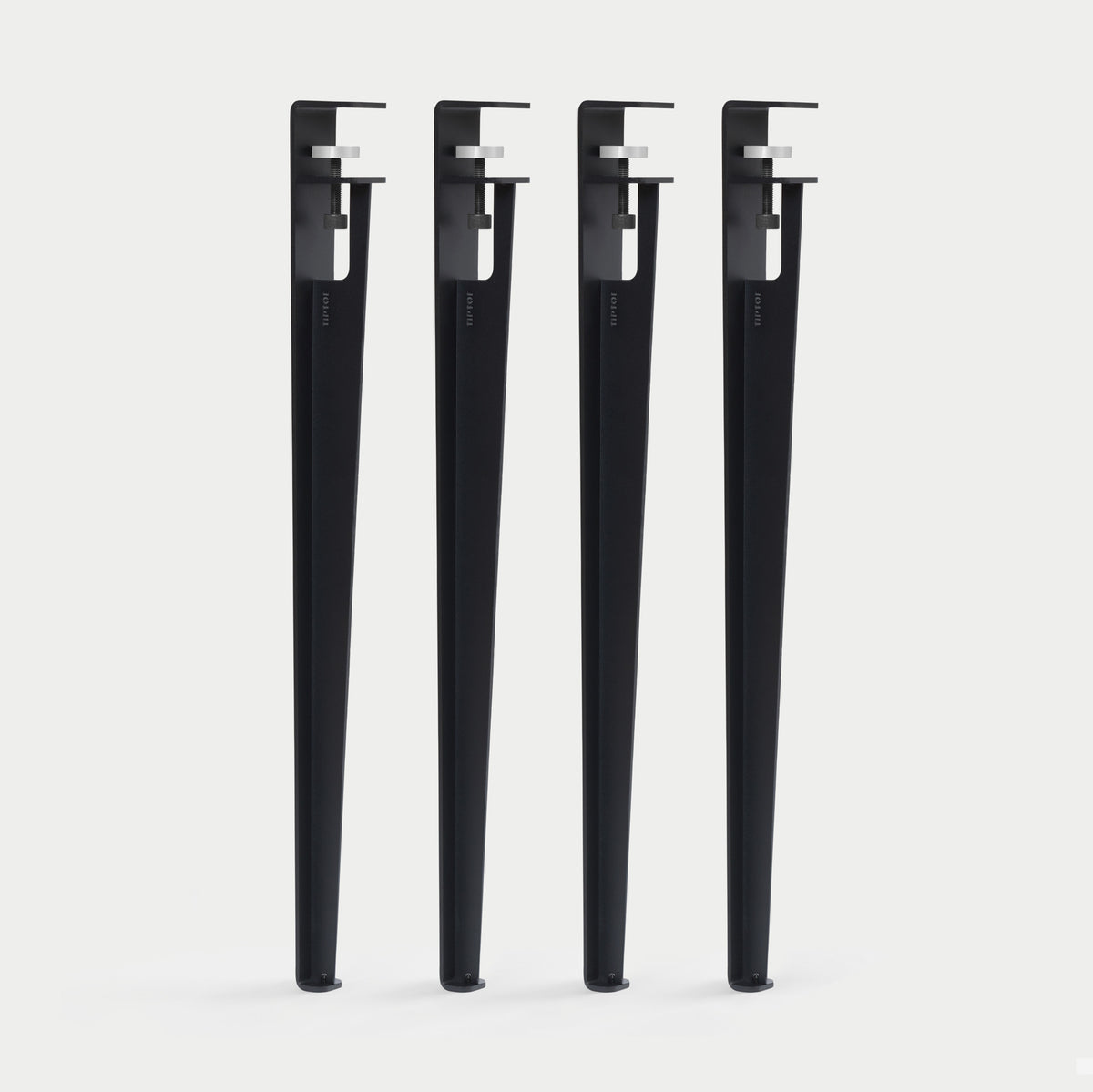 Lot de 4 pieds de table - 75cm