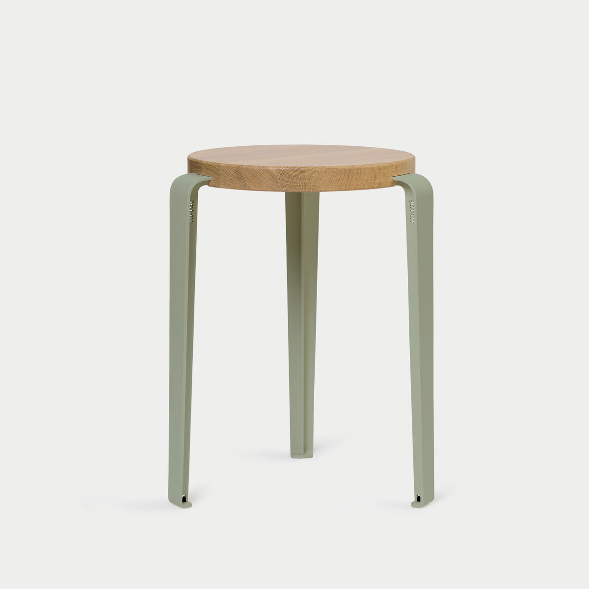 Hocker LOU - massive Eiche