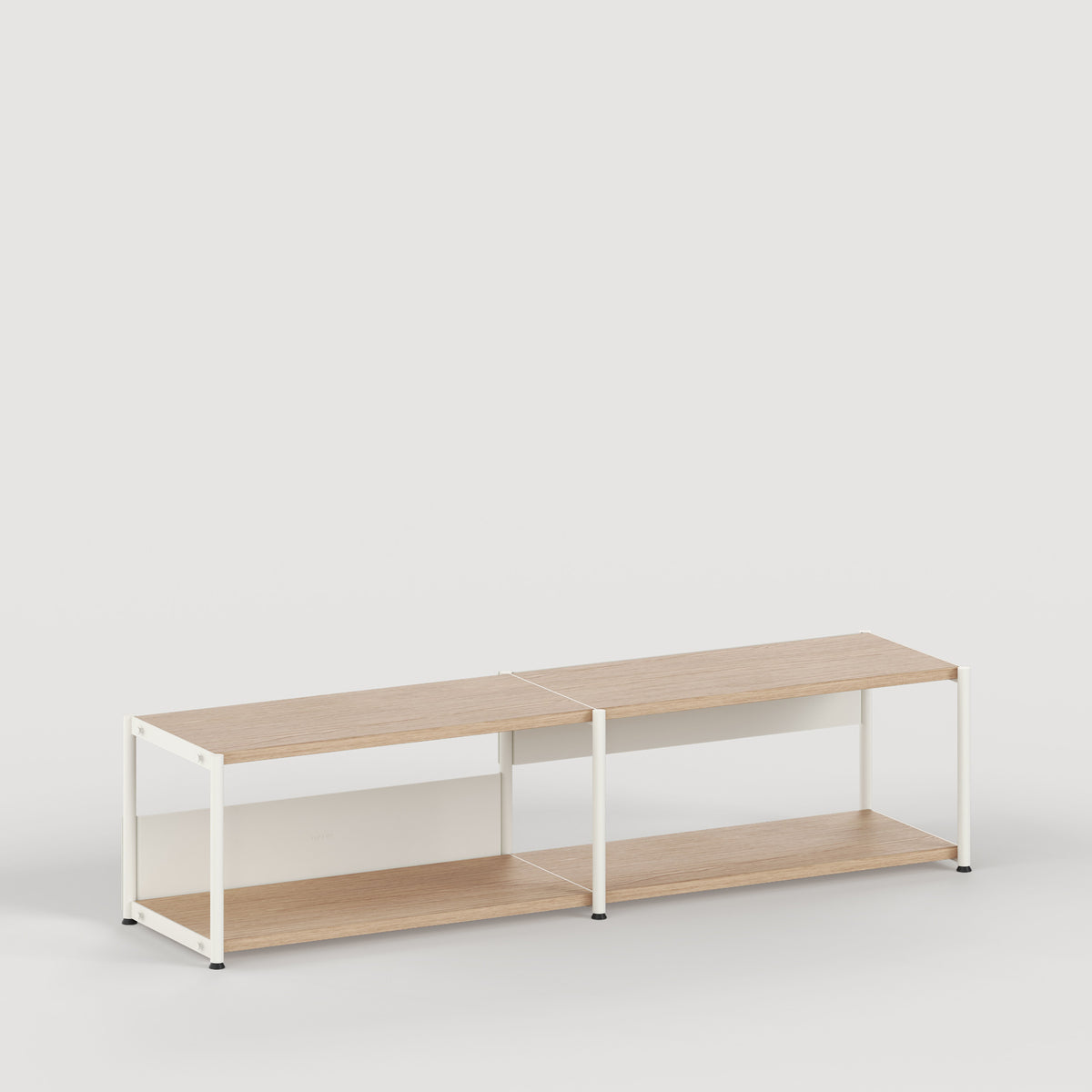 UNIT shelf - H40 to 50 x W164cm - eco-certified wood