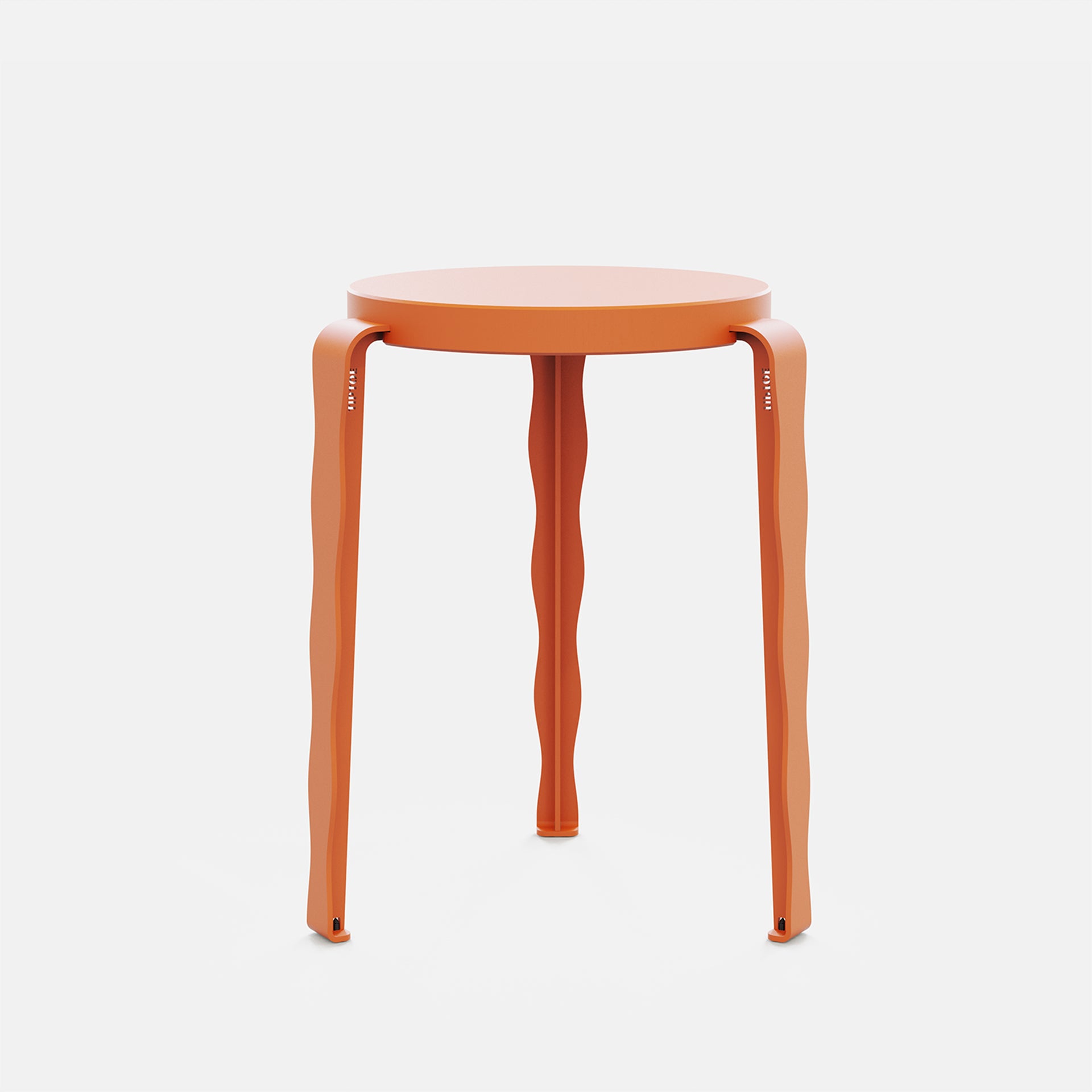 TIPTOE x UCHRONIA - LOU stool monochrome Wave