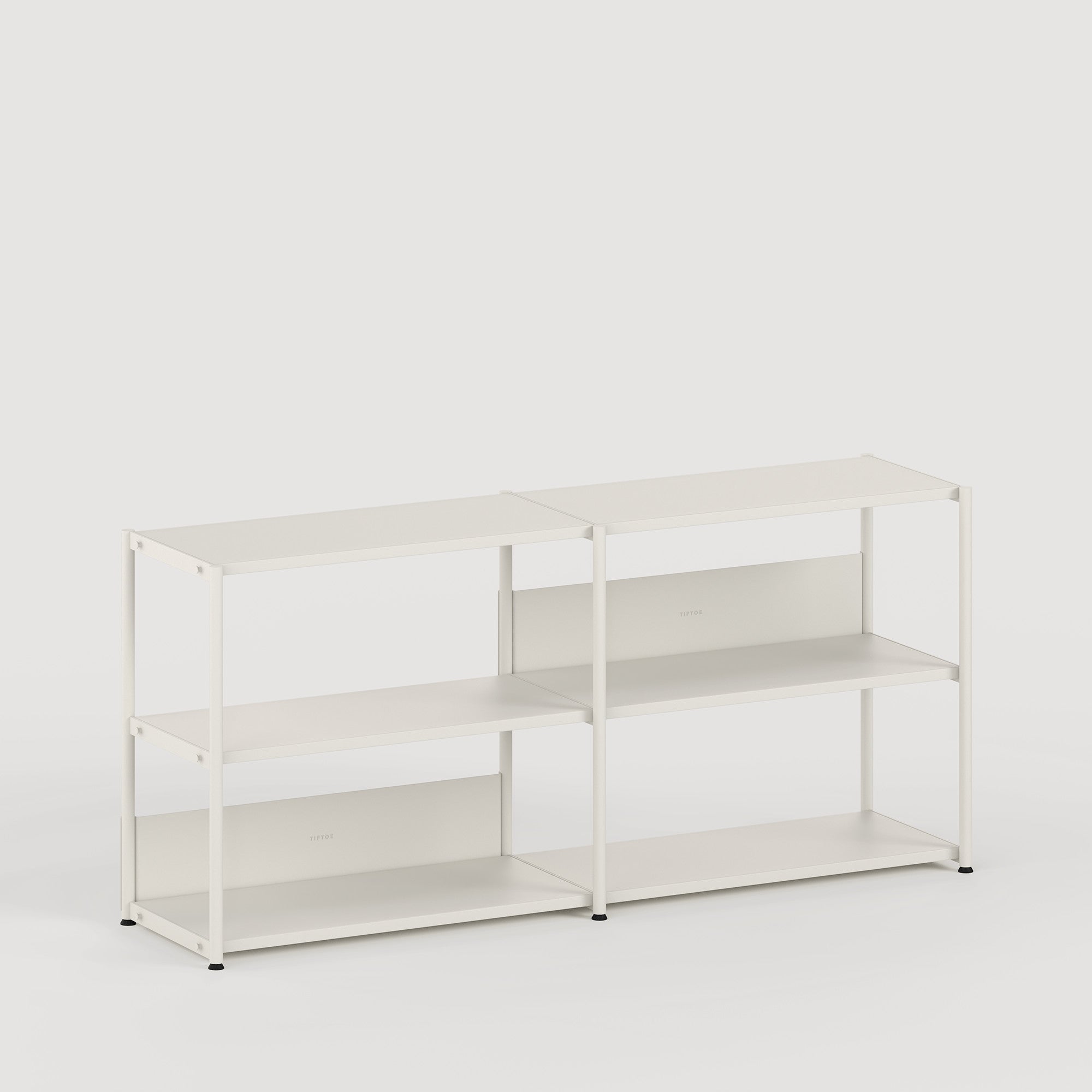 Scaffale UNIT - H75 à 85 x  L164cm - acciaio verniciato a polvere