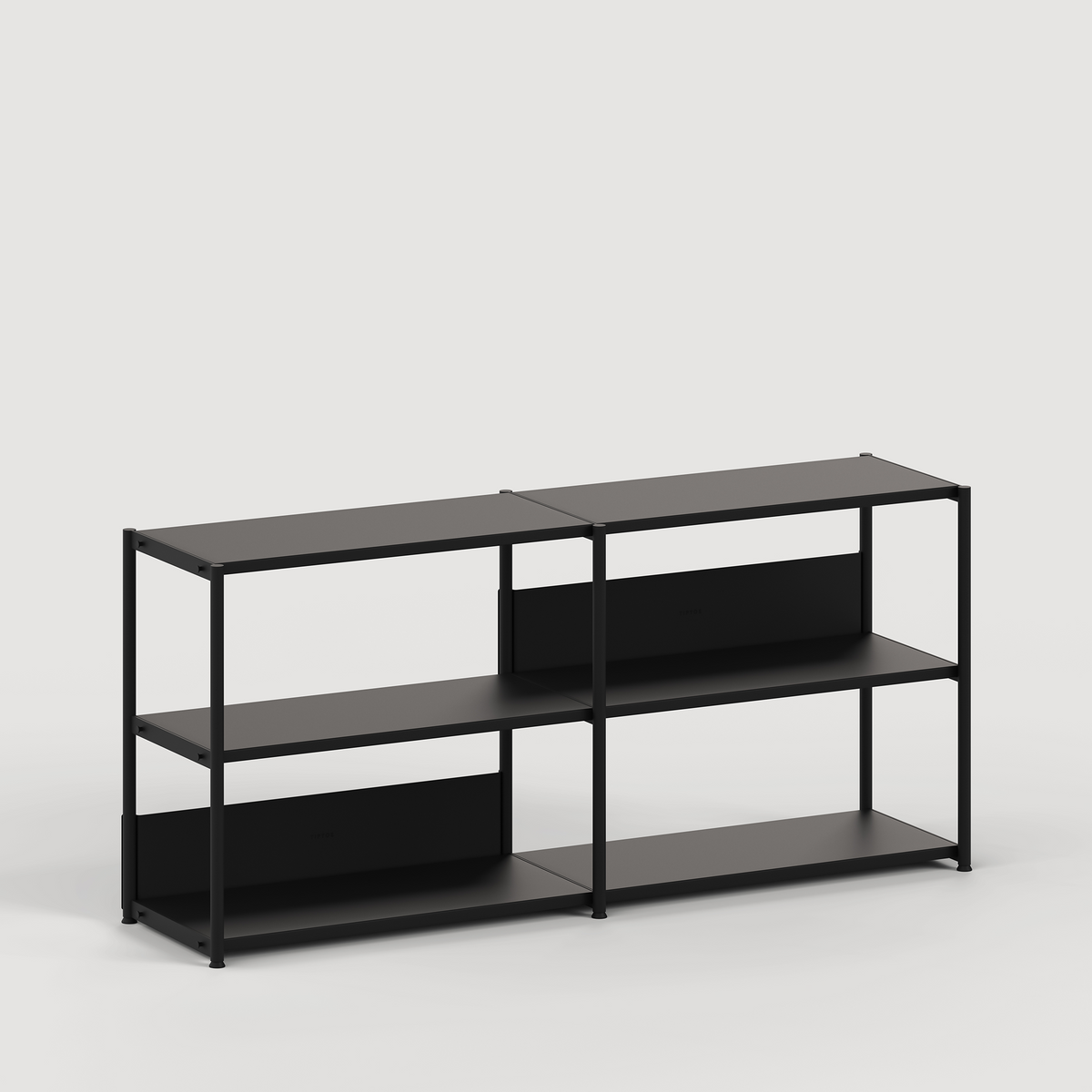 UNIT shelf - H75 to 85 x W164cm - powder-coated steel
