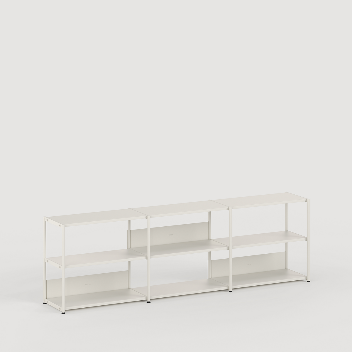 UNIT shelf - H75 to 85 x W244cm - powder-coated steel