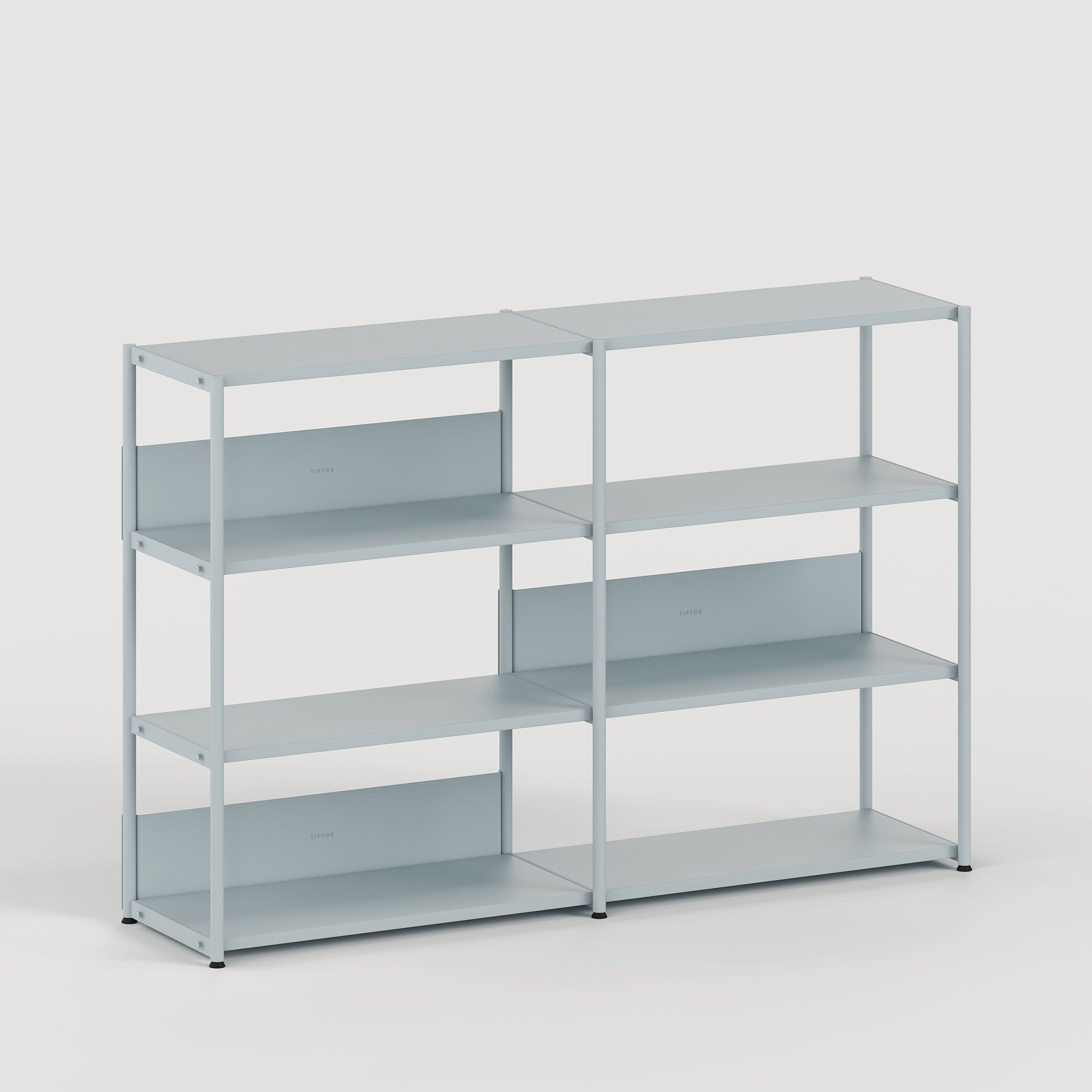 Scaffale UNIT - H110 x  L164 cm - acciaio verniciato a polvere