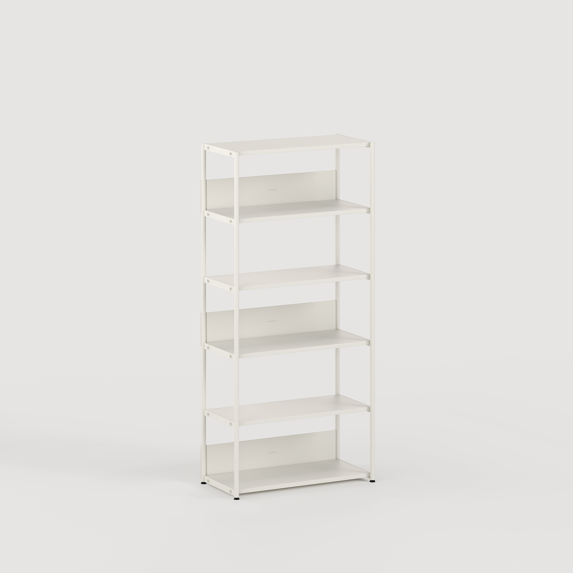 Regal UNIT - H180 bis 215 x B84cm - pulverbeschichteter Stahl