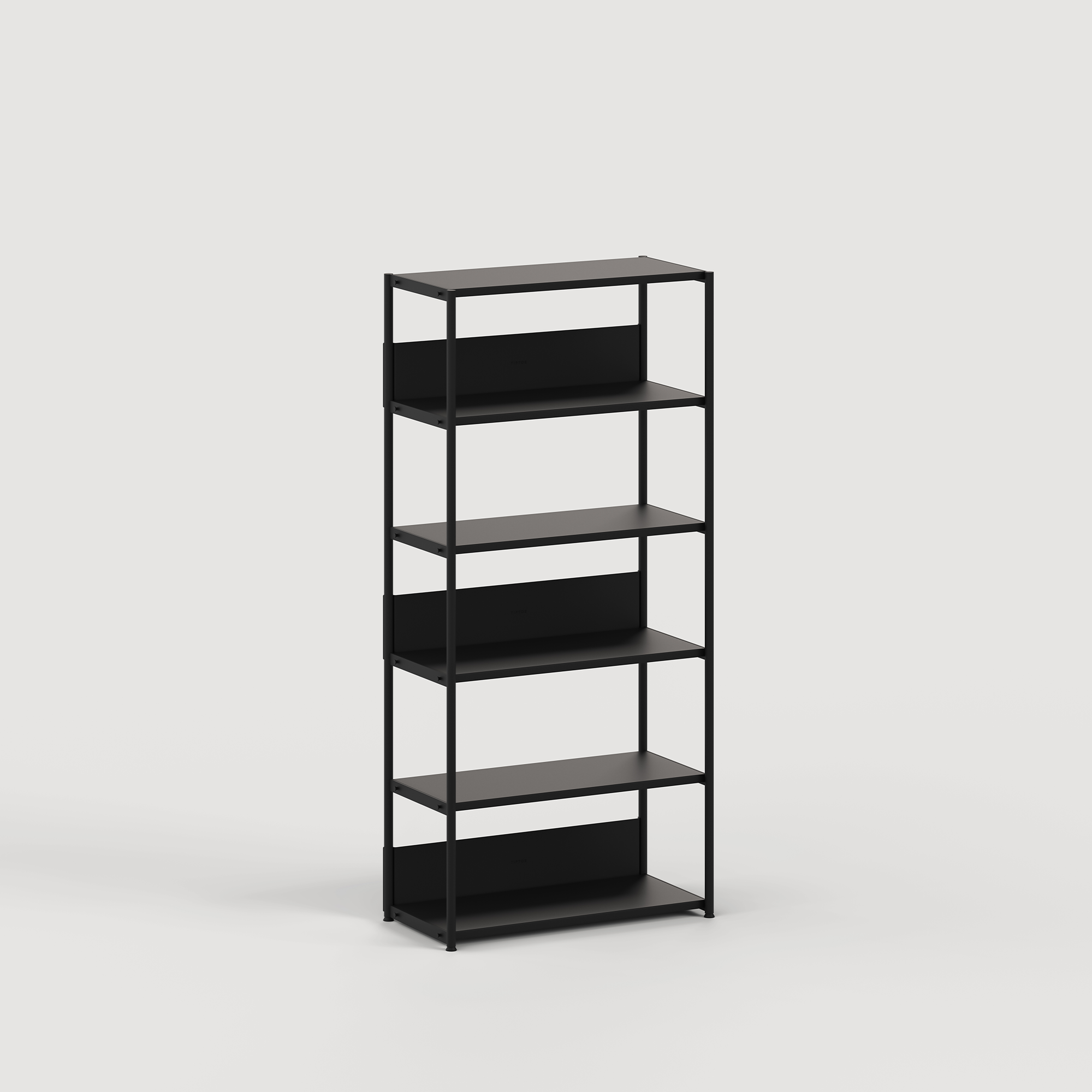 UNIT shelf - H180 to 215 x W84cm - powder-coated steel