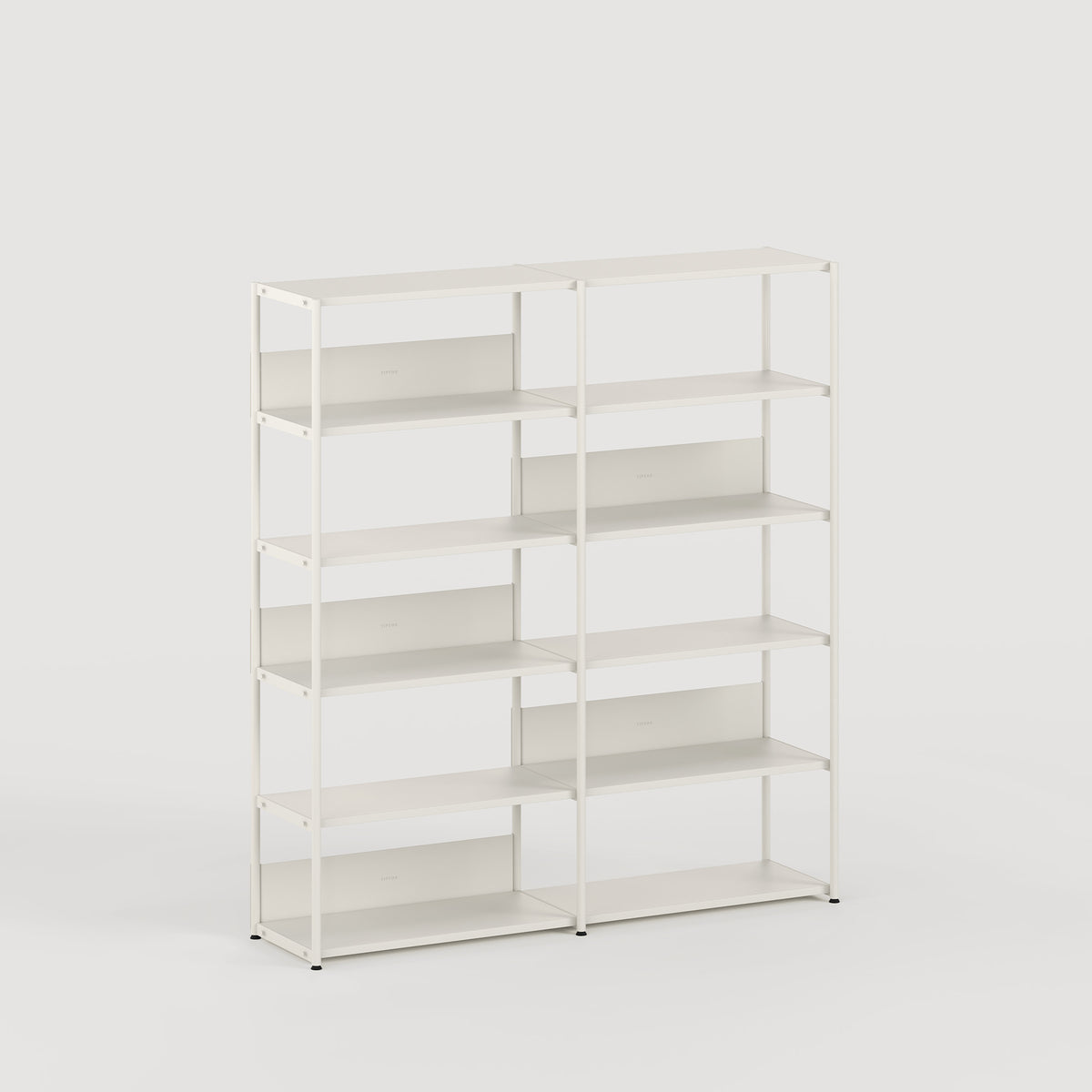 Scaffale UNIT - H180 à 215 x  L164cm - acciaio verniciato a polvere