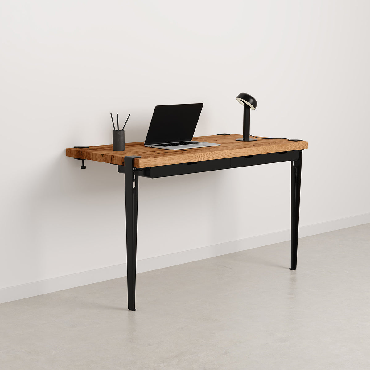 TIPTOE wall desk 120x60cm - reclaimed wood