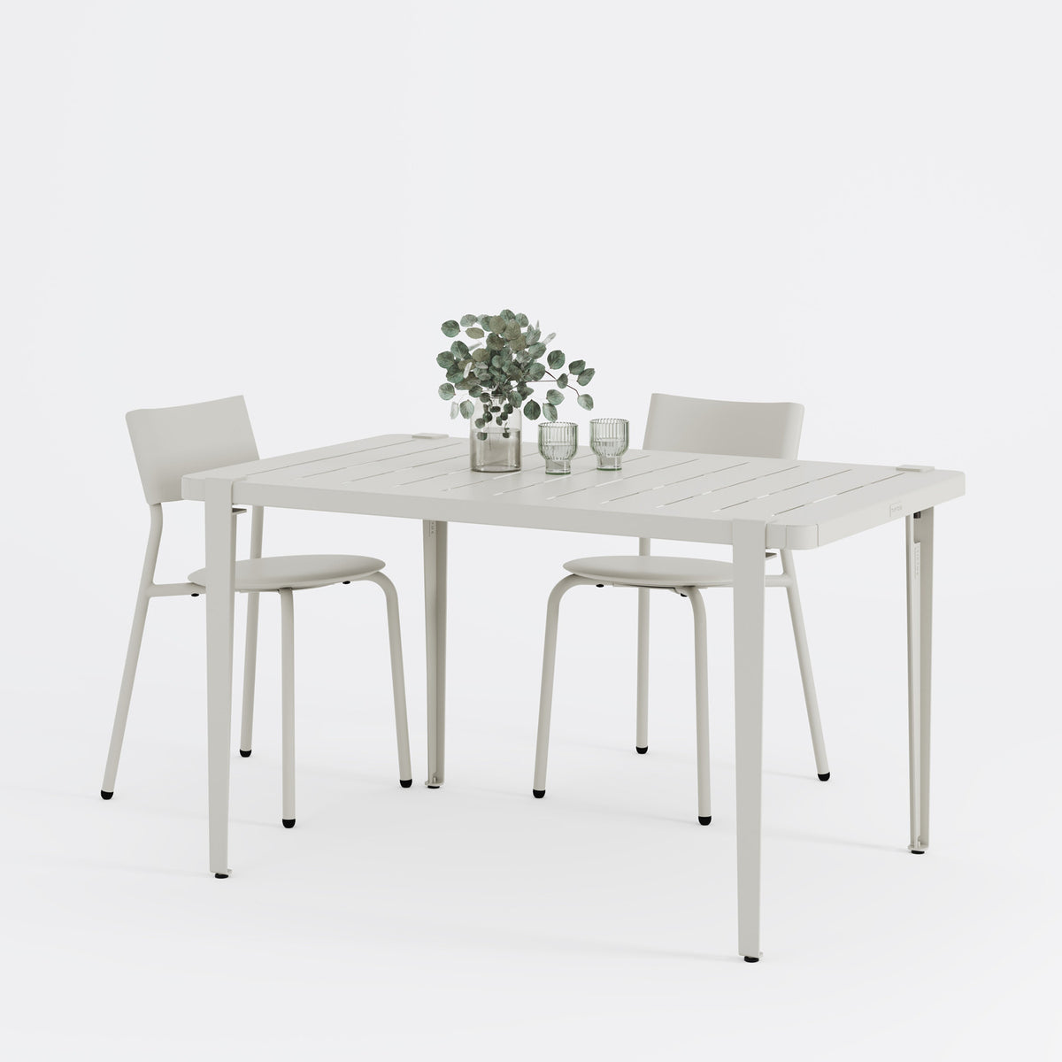 Table de jardin - acier thermolaqué
