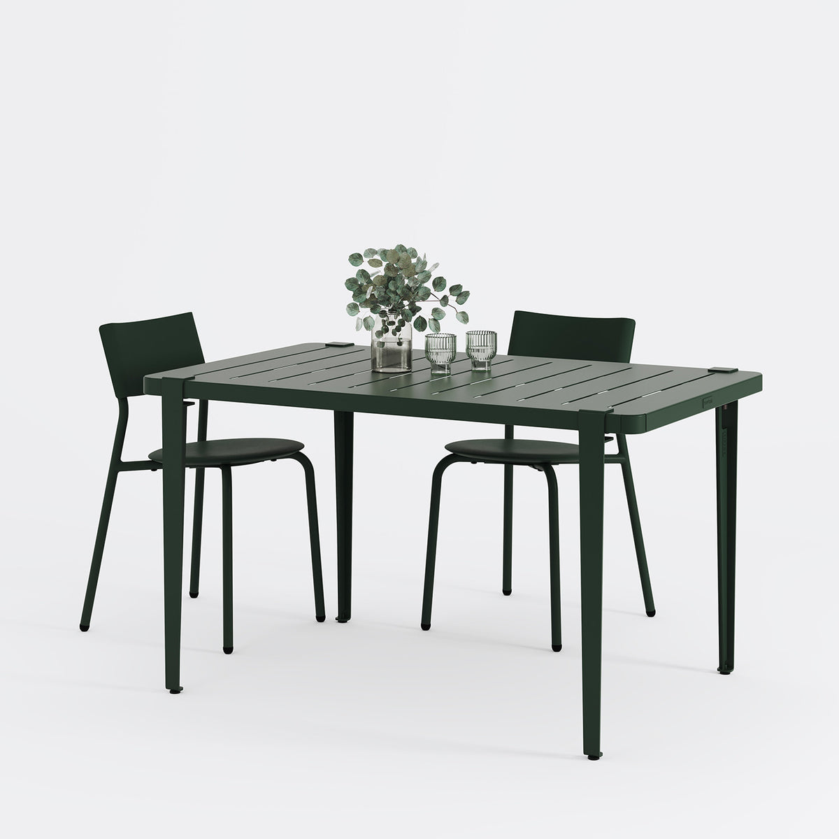 Table de jardin - acier thermolaqué
