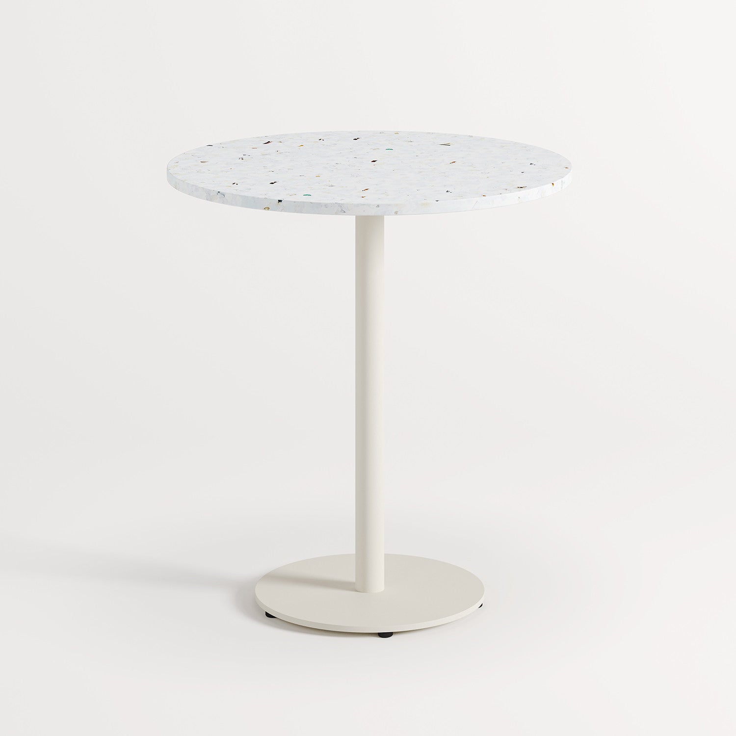 Tavolo bistrot MOKA - plastica riciclata Venezia