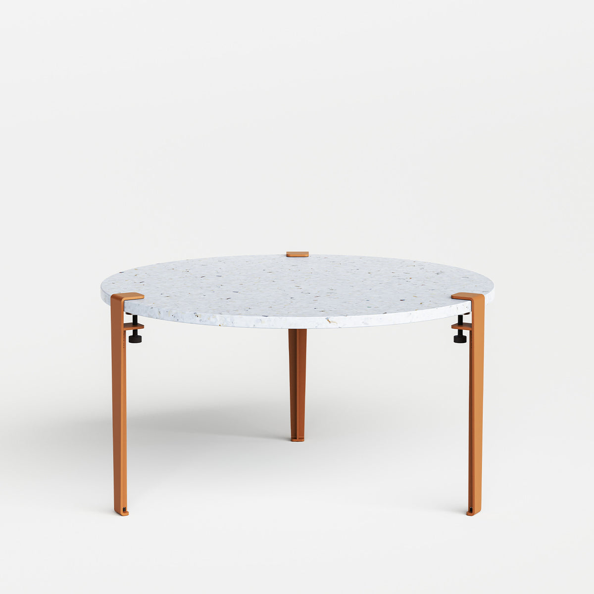 Table basse ronde TIPTOE Ø 80cm - plastique recyclé Venezia