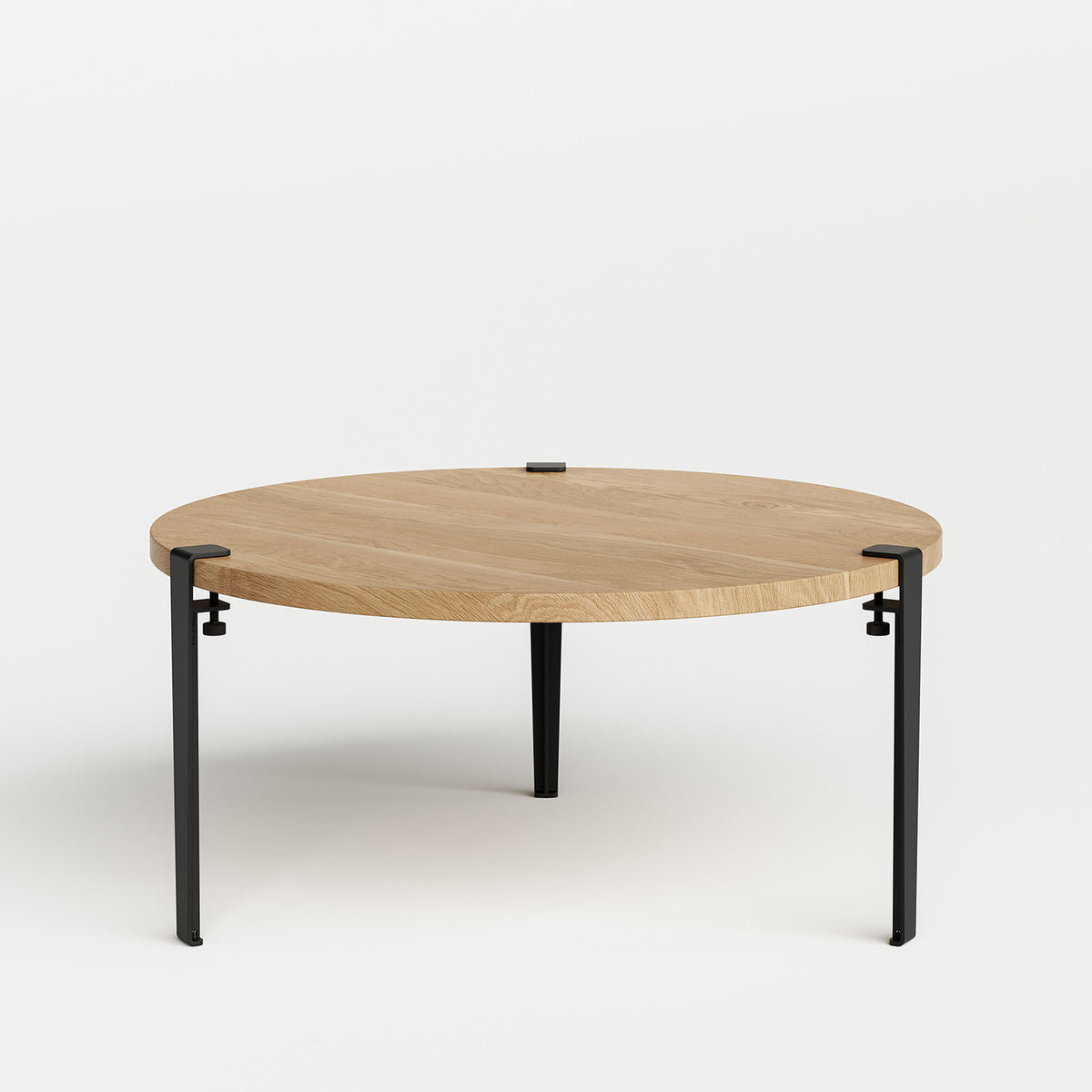 Table basse ronde TIPTOE Ø 90cm - chêne massif
