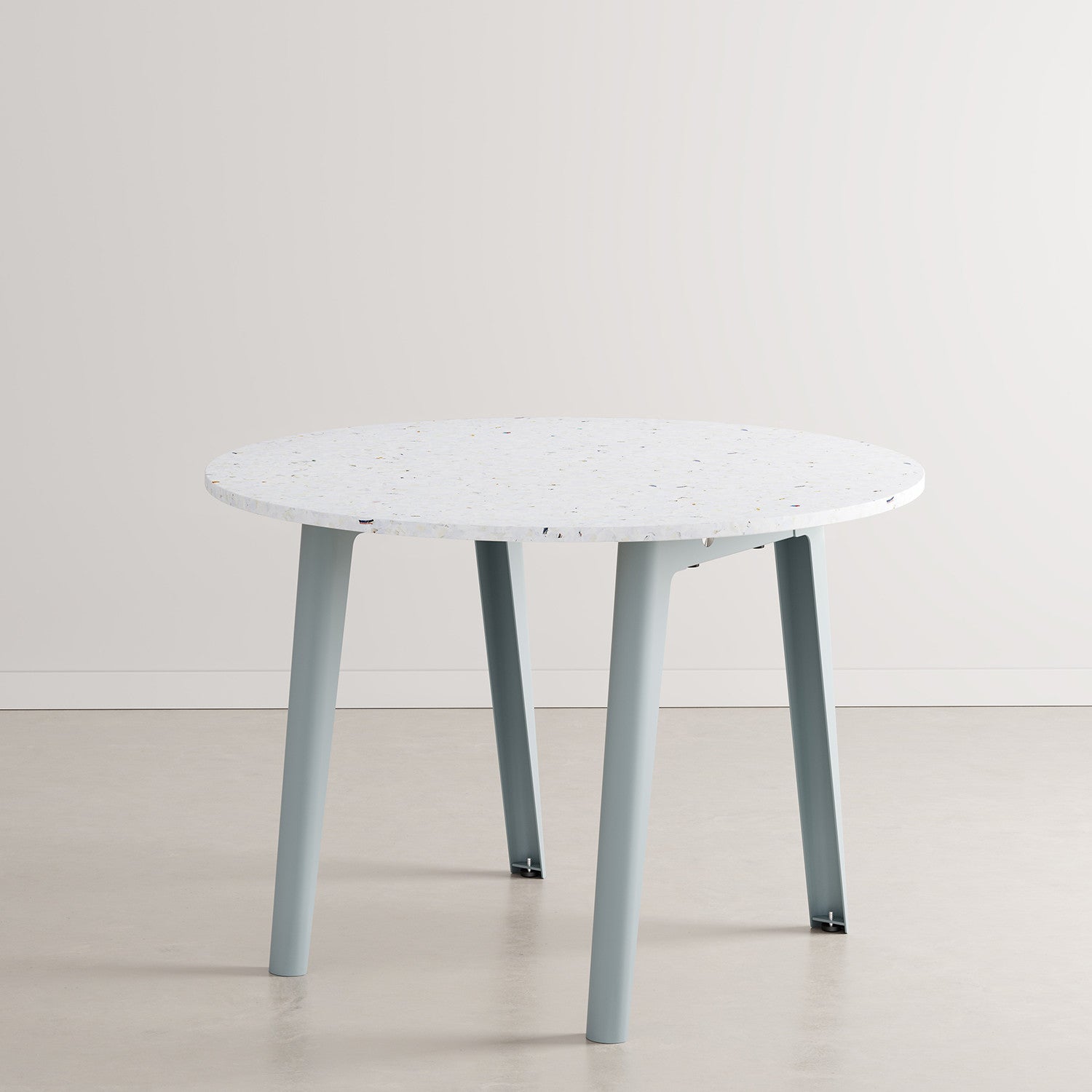 Table ronde NEW MODERN Ø 108cm - plastique recyclé Venezia