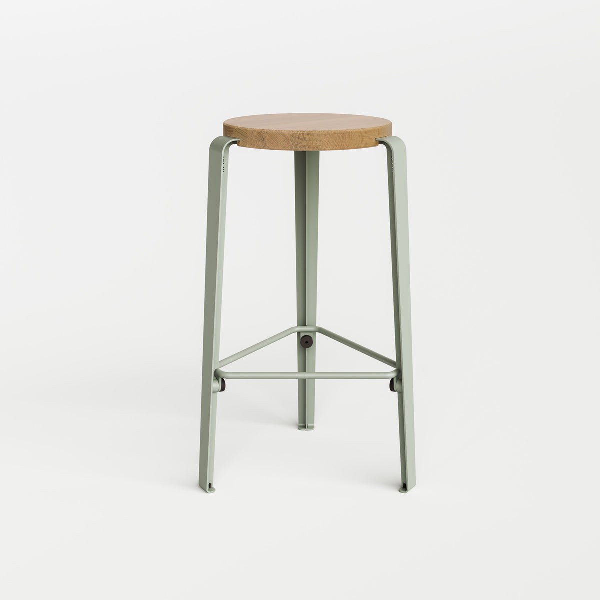 Sgabello da bar LOU - rovere massello