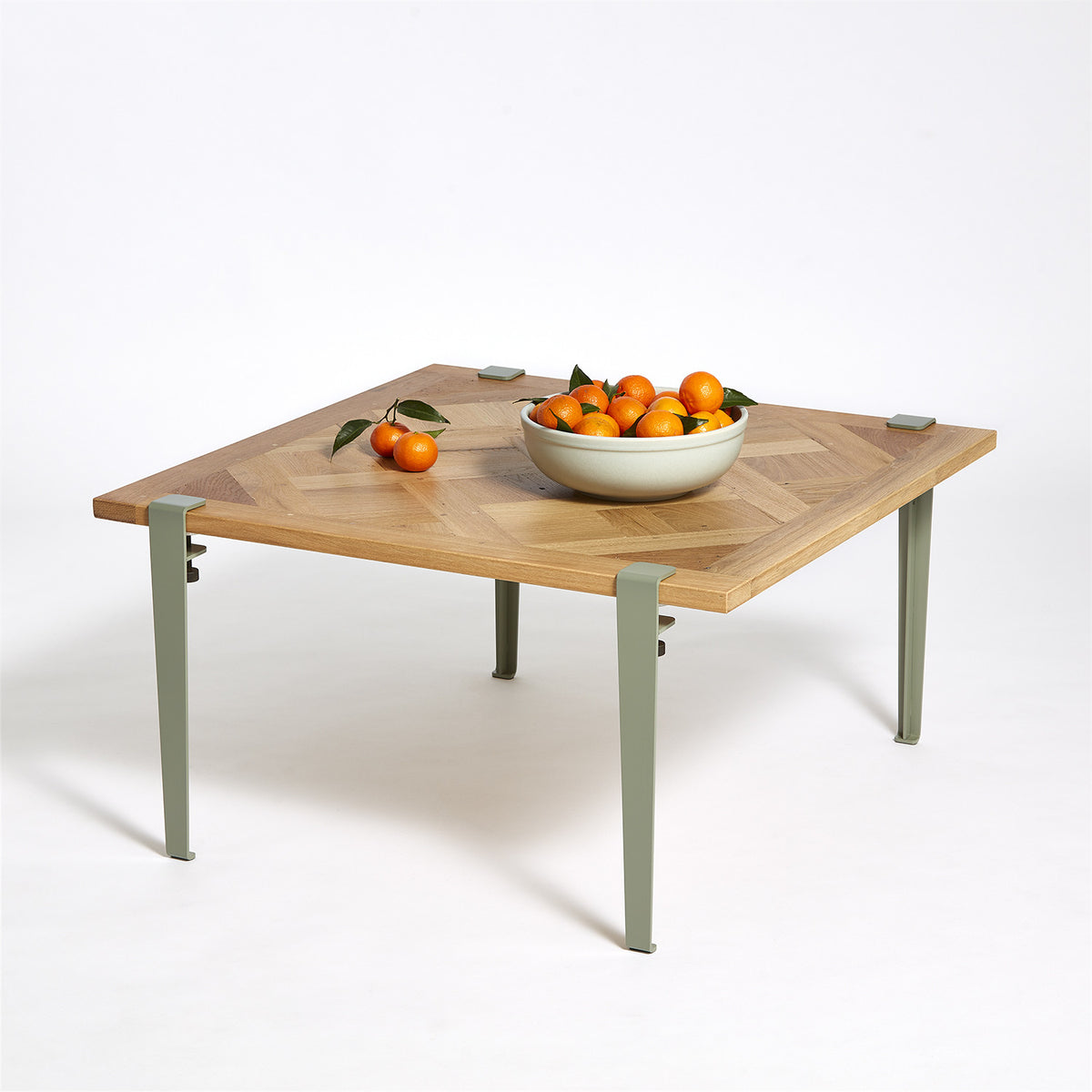 Couchtisch TIPTOE 80x80cm - Parkett Versailles